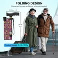 thumbnail image 6 of SupreGear Folding Collapsible Cane with T Handle, Lightweight Height Adjustable Walking Stick for Adults and Seniors, 6 of 7