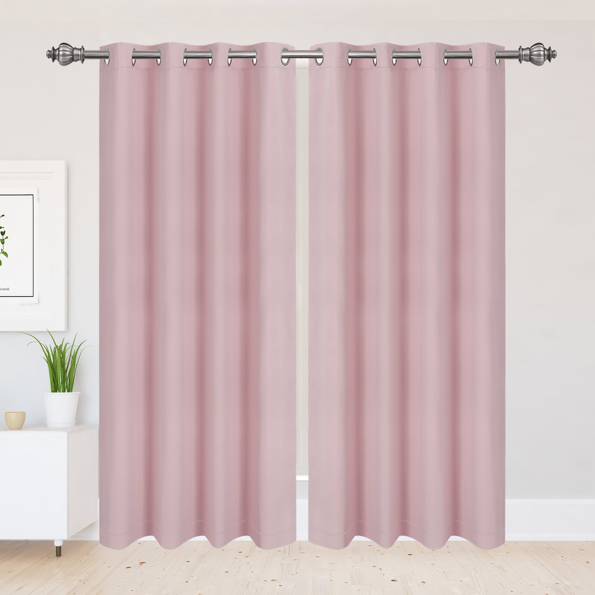 Details about   2pcs Ceiling Wall Mounted Curtain Rods Brackets for Curtains Drapes Shower 