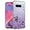 Purple, variant on for Google Pixel 8 Pro Case Clear Glitter Sparkle Aesthetic Google Pixel 8 Pro Phone Case Silicone Soft Flower Shockproof Anti-Scratch Cover Purple Slim (Purple)