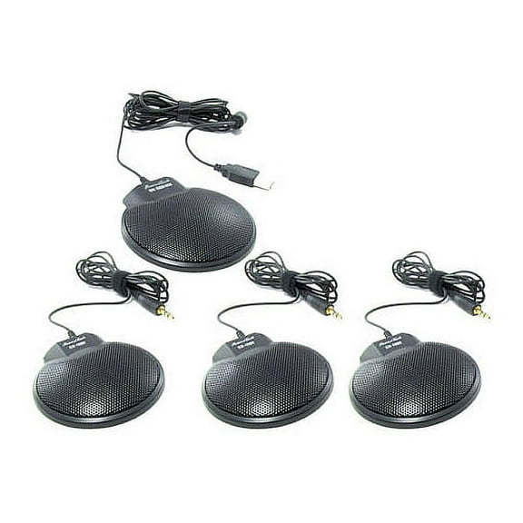 VEC TableTop Conference Microphone Kit ,4 Microphones Daisy Chain