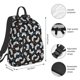 thumbnail image 2 of Disketp Game Mochila Ligera e Impermeable, Mochila de Día Resistente para Viajes, Senderismo y Uso Diario para Hombre y Mujer, 2 of 7