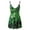 Green, variant on IROINNID A-Line Dress For Women New Fashion Camisole Dress Butterfly Printed Vest Sleeveless V-Neck Short Dress