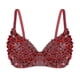 thumbnail image 1 of Women's Tribal Glitter Sparkle Belly Dance Beaded Sequined Bra Top, 1 of 5