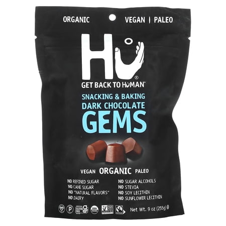 Hu Gems  Snacking & Baking  Dark Chocolate  9 oz (255 g)