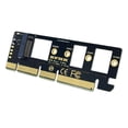 thumbnail image 1 of Tarjeta de ExpansióN M.2 NVMe SSD una PCIe 3.0 X16 / X8 X4 Soporte Adaptadora Escritorio 2230 2242 2260 2280 Tamaño, 1 of 7