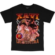 Xavi La Diabla Victima Vintage Style Multicolored T-Shirt