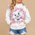thumbnail image 4 of Sudadera con capucha para mujer, cuello redondo, Y2k, Disney Mary Cat, sudadera con capucha estampada de moda, sudadera con capucha de manga larga para niñas, sudadera de moda con flores, 4 of 4