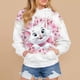 thumbnail image 5 of Sudadera con capucha para mujer, cuello redondo, Y2k, Disney Mary Cat, sudadera con capucha estampada de moda, sudadera con capucha de manga larga para niñas, sudadera de moda con flores, 5 of 5