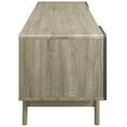 thumbnail image 2 of Modway Tread 70" Modern Wood TV Stand for TV up to 76" in Natural/Gray, 2 of 7