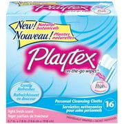 Personal Cleansing Cloths: On-The-Go Wipes Natural Botanicals Light Fresh Scent Personal Cleansing Cloths, 16 ct