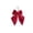Red-1, variant on Hanging Bow Christmas Tree Top Bow, Large Decorative Bow for Treetops Doorways Staircases, Holiday Gifting Bow for Festive Home Display