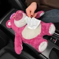 thumbnail image 4 of Caja de pañuelos de coche de peluche de la serie Disney, dibujos animados, Lotso LinaBell StellaLou, cajón de papel montado en coche, accesorios para automóviles, 4 of 5
