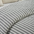 thumbnail image 2 of Piper Classics Market Place Gray Ticking Stripe Califorina King Quilt, 2 of 12