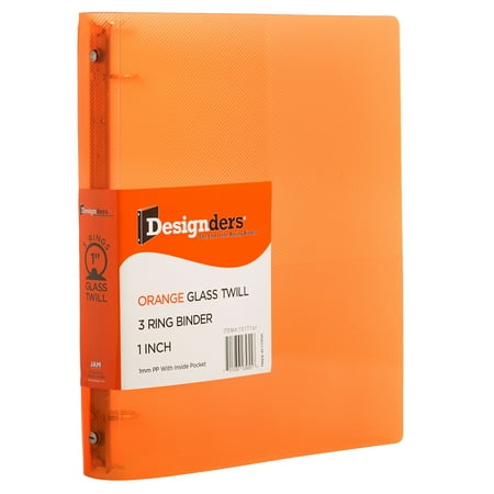 UPC: 0701936239556 | JAM Paper & Envelope Plastic 1 in Binders  3 Metal Rings  Orange  1/Pack