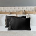 thumbnail image 4 of Enveloppe Fermée Taie d'Oreiller Simple Doux Coussins de Lit, 4 of 8