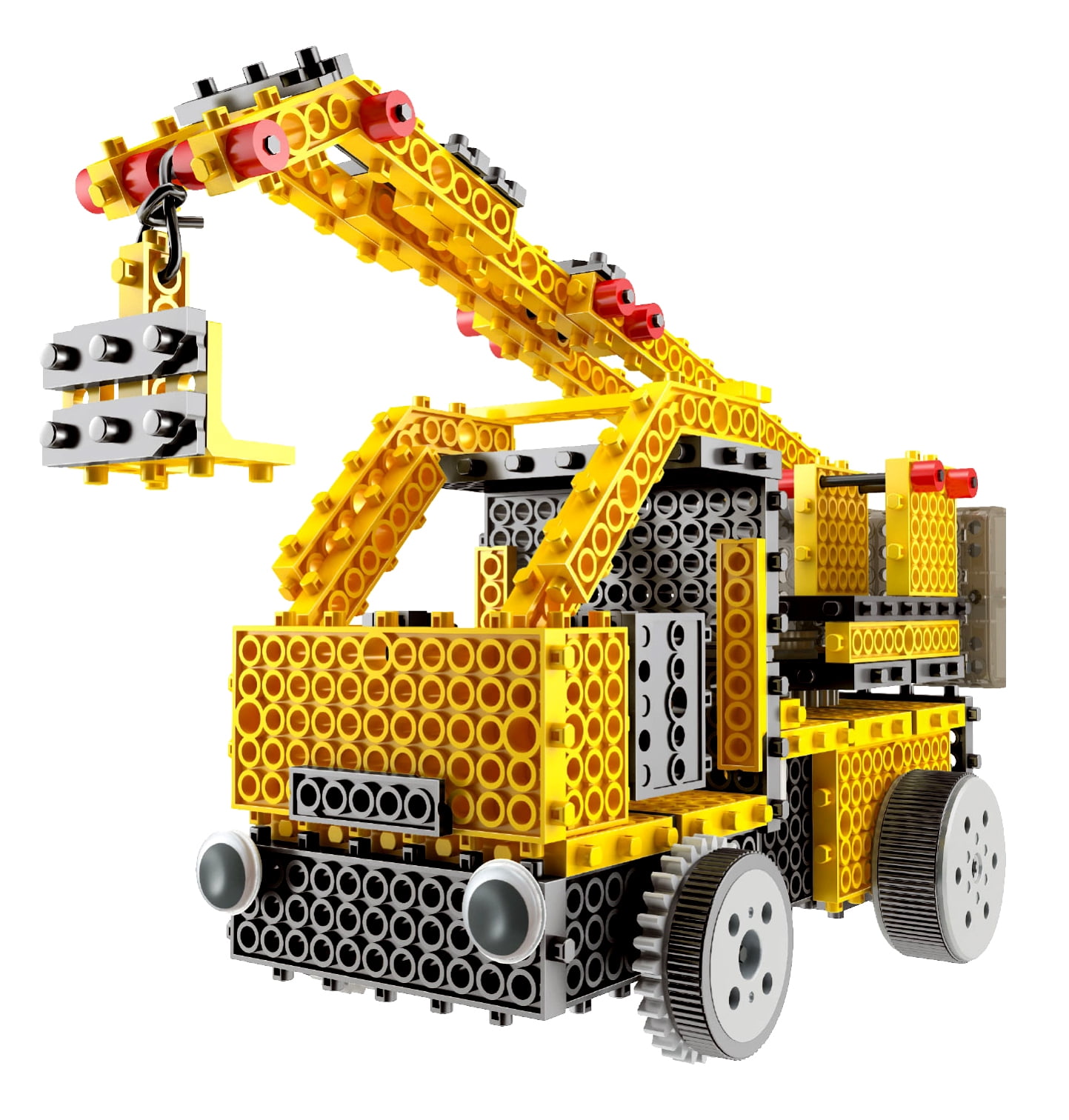 PlayWorld Toolbench Time! Motorized Construction Truck Building Kit