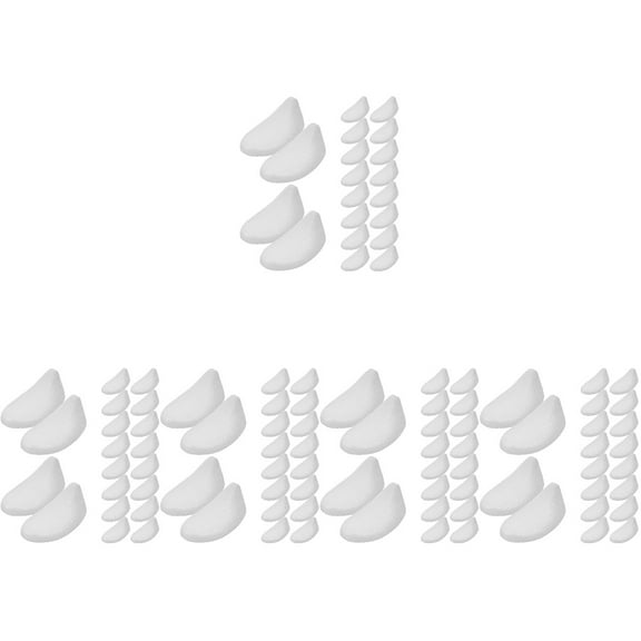 Worgeous 50 Pairs Shoe Shaper Inserts Foam Shoe Inserts Shoe Support Shoe Shape Holder