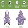 thumbnail image 6 of Haiem Daisies Flowers for Winter Dog Hoodie Sweatshirts with Pockets Warm Dog Clothes for Small Dogs Chihuahua-X-Large, 6 of 7