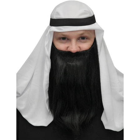 Full Beard and Mustache Adult Halloween Accessory
