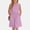 Dress-166Purple, variant on Gamivast Dresses for Girls Linen Sleeveless Peter Pan Collar Cute Dress A Line Gathered Waist Knee Length Skater Dress Pockets Solid School Holiday Sundress Khaki 6 Years