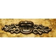 thumbnail image 2 of Residential Essentials 10408VB 4.5 in. Cabinet Mock Key with Backplate - Venetian Bronze, 2 of 2
