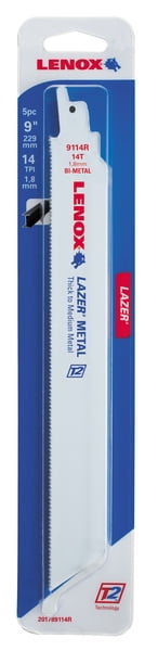 Lenox Tools Recip Blade 9 X 1 X 0.35 Bi-Metal