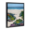 thumbnail image 3 of Stupell Industries Coast Is Clear Landscape Black Framed Floater Canvas Wall Art design by Dorothy Holmes Mohler, 21 x 17, 3 of 9