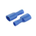 thumbnail image 3 of Los Terminales De La Del Alambre Eléctrico Del Coche 100pcs Aislaron Los Conectores De La Encrespadura Azules Baoblaze Kit de terminal de pala femenina masculina, 3 of 8