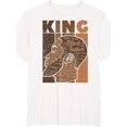 thumbnail image 1 of Camiseta para hombre con la historia negra, rey, padre, melanina, papá afroamericano, 1 of 5