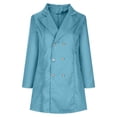 thumbnail image 3 of Manteau de Mode pour Femmes Col en V Imprimé Veste à Manches Longues Cardigan Décontracté, 3 of 7