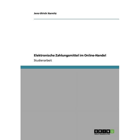 Elektronische Zahlungsmittel Im Online-Handel