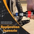 thumbnail image 5 of Aiourx 1/2 Inch Drive Manual Impact Driver Set, Reversible Impact Screwdriver Kit, S2 Steel Bits, for Loosen Rusted Fasteners or Frozen Bol, 5 of 5