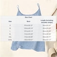 thumbnail image 3 of LNWUY Womens Camisole Tank Top Round Neck Sleeveless Spaghetti Strap Striped Summer Women's Top Blue L, 3 of 4