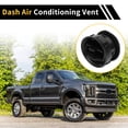 thumbnail image 3 of Ventilador de aire del calentador de AC del tablero Unique Bargains para Ford F150 2009-2014, salida de A/C del centro, conducto de ventilación de aire, plástico negro, 1 pc, 3 of 6
