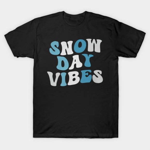 Funny Snow Days Vibes Snow Day Supporter Snow Lover Polar Unisex T-Shirt NG4837 ,up to size 5XL