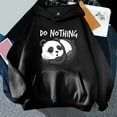 thumbnail image 2 of Fshinging Hoodie Sweatshirt For Women Panda Cute Cartoon Bear Print Long Sleeve Hooded With Pockets Winter Fall Outfits, 2 of 3