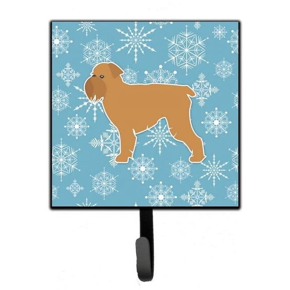 Carolines Treasures BB3540SH4 Winter Snowflake Brussels Griffon Leash or Key Holder