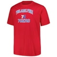 thumbnail image 2 of Men's Profile Red Philadelphia 76ers Big & Tall Heart & Soul T-Shirt, 2 of 3