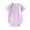 Purple, variant on Mlzmgr Boys Girls Infant Clothes Short Sleeve Crew Neck Comfy Lightweight Toddler Romper Summer Casual Newborn Jumpsuit(9-12 Months,Yellow)