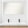 thumbnail image 3 of Amanti Art Custom Wall and Bathroom Mirror (28.25 x 44.25 in.), Blanco White Frame, 3 of 7