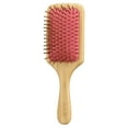 thumbnail image 4 of Hair Brush Paddle Natural Wooden Bamboo Brush and Detangle Tail Hair Comb Set for Massage Scalp, 4 of 8