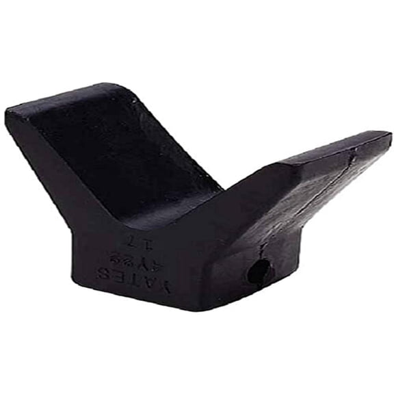 Seachoice Black Rubber Molded "Y" Bow Stop