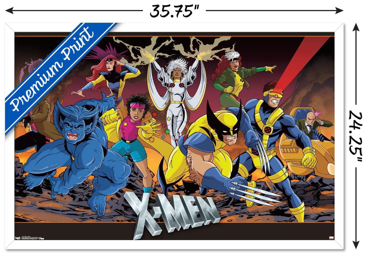 Marvel Comics - The X-Men - Group Wall Poster, 22.375" x 34"
