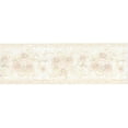 thumbnail image 3 of Dundee Deco Prepasted Wallpaper Border - Floral Pearl, Beige, Green Flowers, Scrolls, 15 ft x 5.25 in, 3 of 5