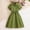 Green, variant on ATOGUTA Ball Dresses for Girls Summer Beach Dress Hawaiian Party Wedding Vacation Sundress Size 7-12. Green