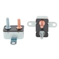 thumbnail image 1 of 12V 24V Aluminum Alloy Automatic Reset Circuit Breaker Overload  Circuit Breaker For Automotive Car Ship, 1 of 8