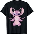 thumbnail image 1 of Disney Lilo And Stitch Angel Front And Back 2-Sided T-Shirt All Size S-5XL, 1 of 4