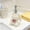 White, variant on Dreamyjuly Cute Shaped Soap Dispenser for Bathroom Countertop, Decorative Lotion and Hand Soap Pump Bottle, Ceramic Liquid Dispenser for Kitchen Sink, White