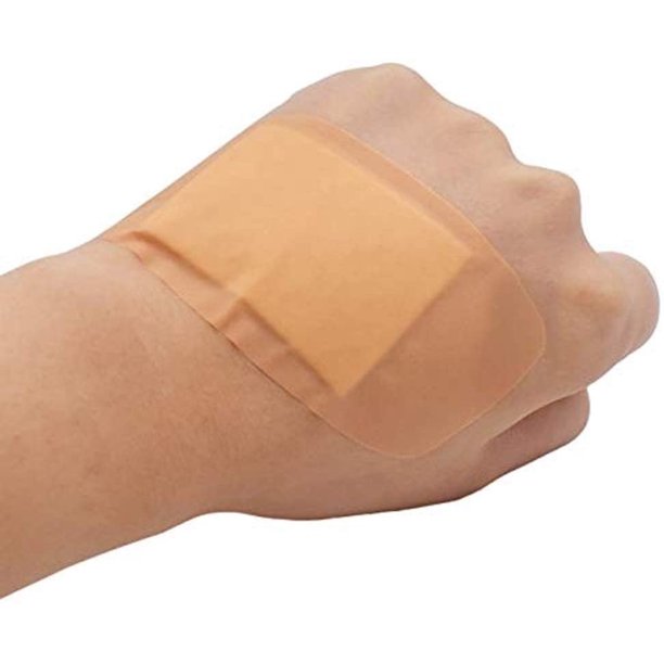 Flexible Fabric Bandages. Case of 600 Adhesive Strips 2" x 3" for Wound