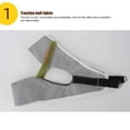 thumbnail image 4 of Kit de dispositivo de masajeador de cuello con tracción cervical ajustable para puerta, camilla, masajeador quiropráctico de espalda y cabeza, relajación, 4 of 7